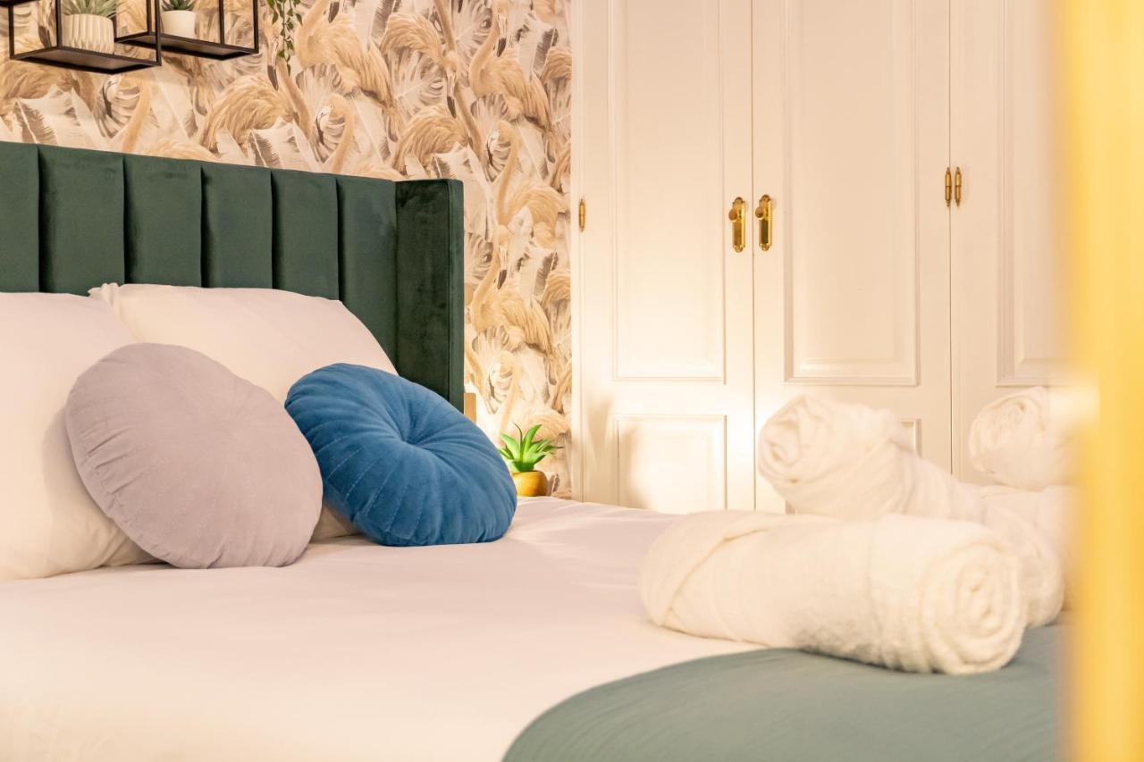 מדריד Luxury Apartment Puerta Del Sol City Center Gran Via With Ac מראה חיצוני תמונה